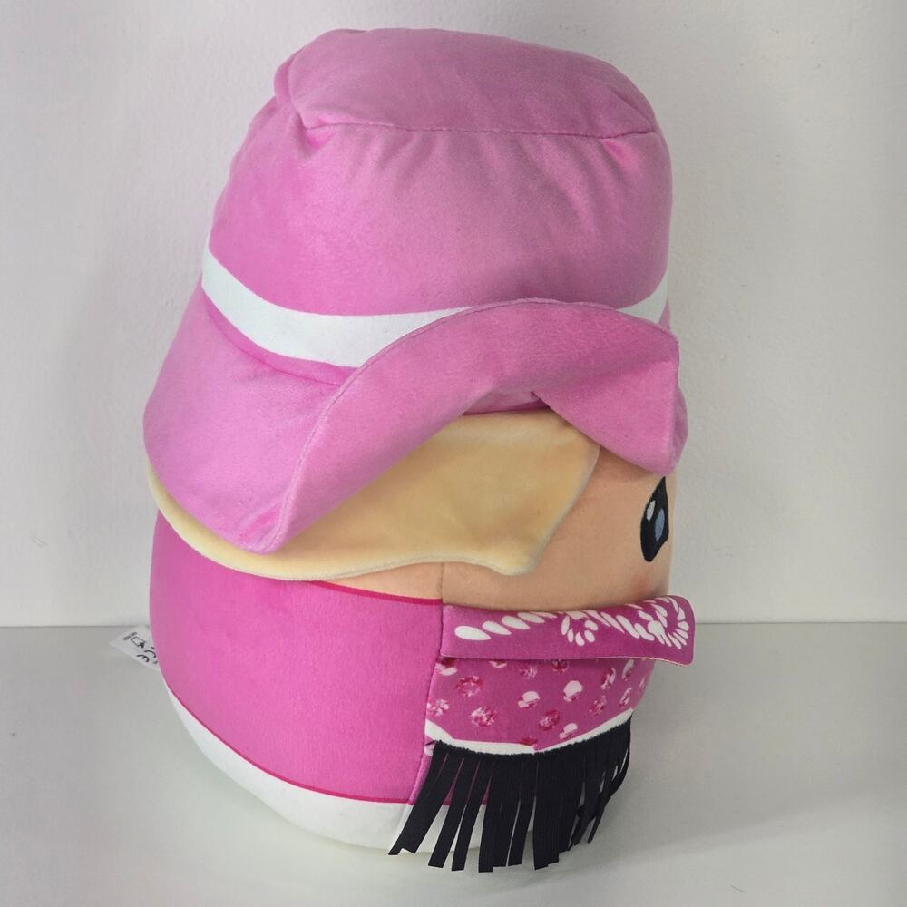 Squishmallows Barbie Movie Collaboration Mattel Western Cowboy‎ Ken Plush Pink - Picture 5 of 9